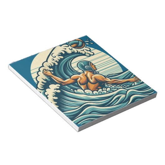 Bloc-note Water-polo Player Notepad (Incliné)