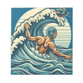 Bloc-note Water-polo Player Notepad (Devant)