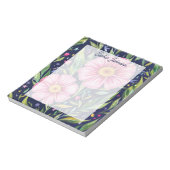 Bloc-note Watercolor Floral Art Pink Pretty Personalized (Tourné)