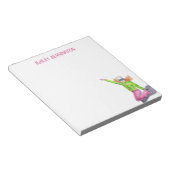Bloc-note Watercolor Snowboard personnalisé (Incliné)
