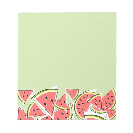 Bloc-note Watermelon Green (Devant)