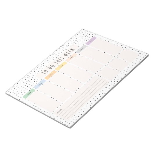 Bloc-note Weekly To Do List (Incliné)
