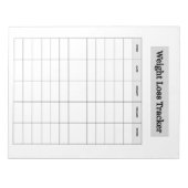 Bloc-note Weight Loss Tracker  (Devant)