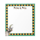 Bloc-note Weimaraner Witch (Devant)