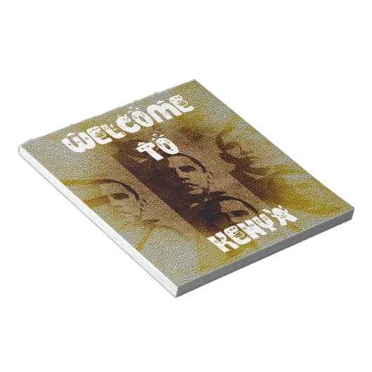 Bloc-note Welcome (Incliné)