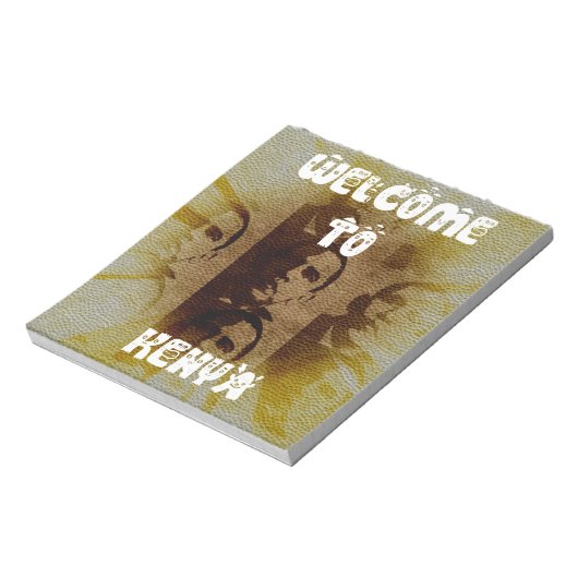 Bloc-note Welcome (Tourné)