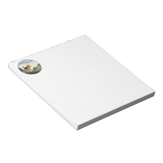 Bloc-note Welsh Terriers (Incliné)