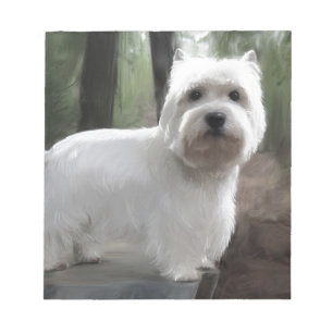 Bloc-note West Highland White Terrier
