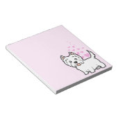 Bloc-note West Highland White Terrier Love (Incliné)