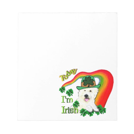 Bloc-note West Highland White Terrier St Pats (Devant)