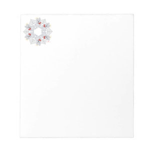Bloc-note Westie Ange Flocon de Neige