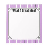 Bloc-note What a Great Idea! (Devant)