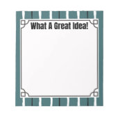 Bloc-note What a Great Idea! (Devant)