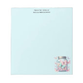 Bloc-note Whimsical Butterflies in a Jar (Devant)