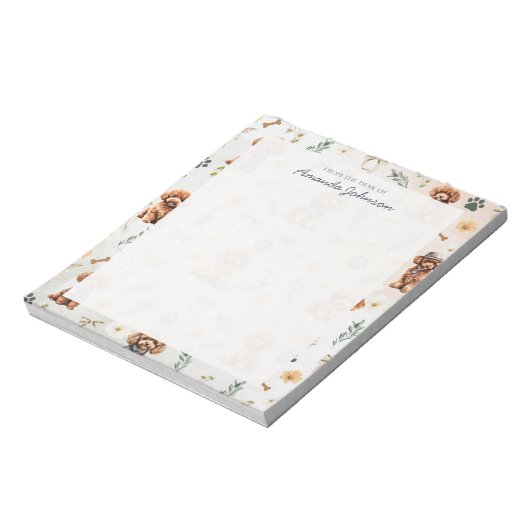 Bloc-note Whimsy Poodle Pizzazz 2 (Tourné)