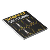 Bloc-note Whippet Guide Pour L'Entraînement De L'Obéissance  (Incliné)