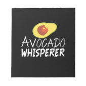 Bloc-note Whisperer Avocado (Devant)