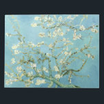 Bloc-note White almond blossom by Vincent Van Gogh<br><div class="desc">White almond blossomagainst a bright blue sky in spring time. Oil on canvas by famous Dutch painter Vincent Van Gogh.</div>