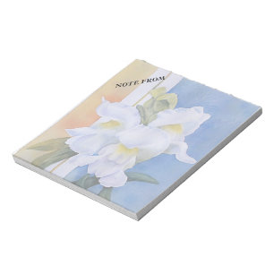 BLOC-NOTE WHITE SNAP DRAGONS CUSTOMIZABLE NOTE PAD