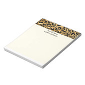 Bloc-note Wild & Exotic Leopard Print Pattern Border (Tourné)