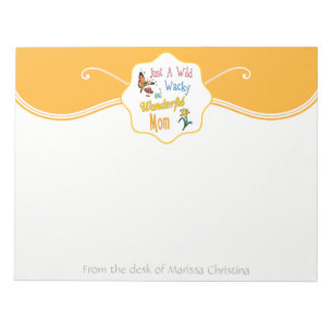 Bloc-note Wild Wacky Merveilleux Cadeaux Maman