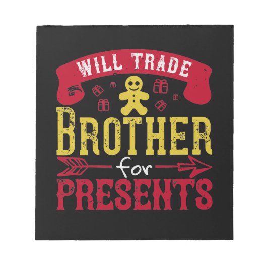 Bloc-note Will Trade Brother Pour Les Présentations (Devant)