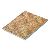 Bloc-note William Morris Acanthe Brun Feuilles d'automne (Tourné)