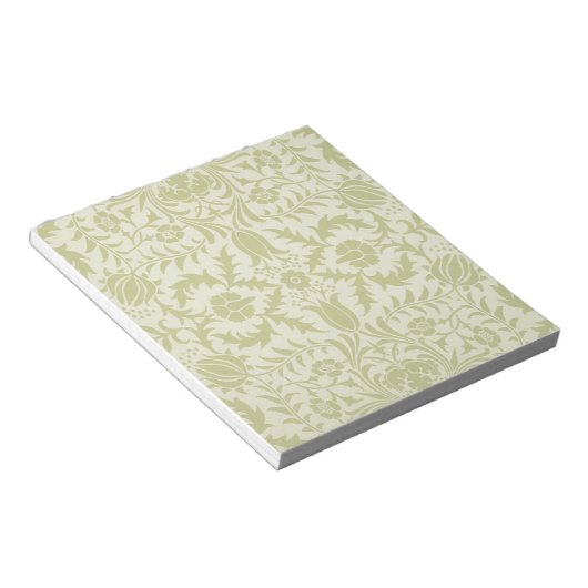 Bloc-note William Morris Borge Mariage Soft Green (Incliné)