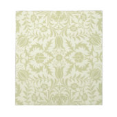 Bloc-note William Morris Borge Mariage Soft Green (Devant)