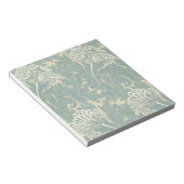 Bloc-note William Morris Classique Tulipe Bleu Floral (Incliné)