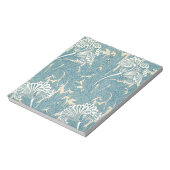Bloc-note William Morris Classique Tulipe Bleu Floral (Tourné)