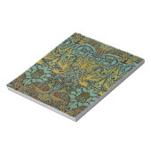 Bloc-note William Morris Peacock Dragon Fond d'écran (Tourné)