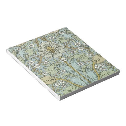 Bloc-note William Morris Spring Motif classique épais (Incliné)