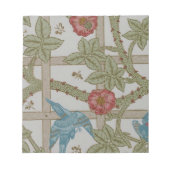 Bloc-note William Morris Trellis Wallpaper Art (Devant)