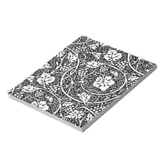 Bloc-note William Morris Vin de raisin noir blanc (Tourné)