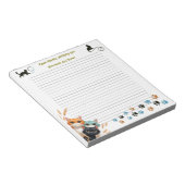 Bloc-note Wishing The Best Day Ever Curious Cat with Lines (Incliné)