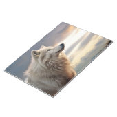 Bloc-note Wolf Animal Nature sauvage majestueuse (Incliné)