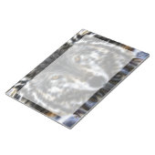 Bloc-note Wolf Portrait graphique inspiré (Incliné)