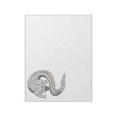 Bloc-note Wolfdragon noir et blanc Design (Tourné)