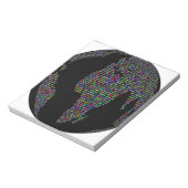 Bloc-note world earth planet globe (Tourné)