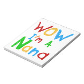 Bloc-note WOW Je suis un T-shirts et cadeaux Nana (Tourné)