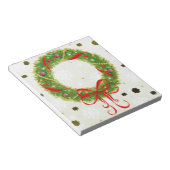 Bloc-note Wreath de Noël (Incliné)