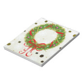 Bloc-note Wreath de Noël (Tourné)