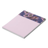 Bloc-note Wren et hellebore, violet et rose (Tourné)