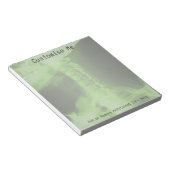 Bloc-note X-Rayed 2 vert radioactif (Incliné)