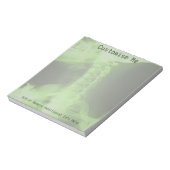 Bloc-note X-Rayed 2 vert radioactif (Tourné)