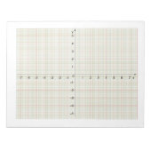 Bloc-note X Y Coordonnées Système Algebra Math Algebraic (Devant)
