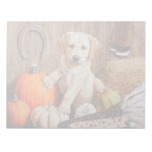 Bloc-note Yellow Labrador Retriever Chien Chien Chien Citrou (Devant)