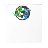 Bloc-note Yin-Yang Koi Design (Devant)