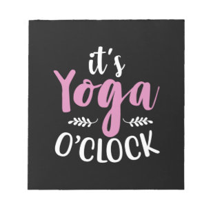 Bloc-note Yoga Lover   C'Est Yoga OClock